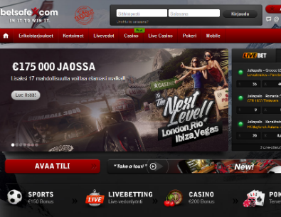Betsafe screenshot